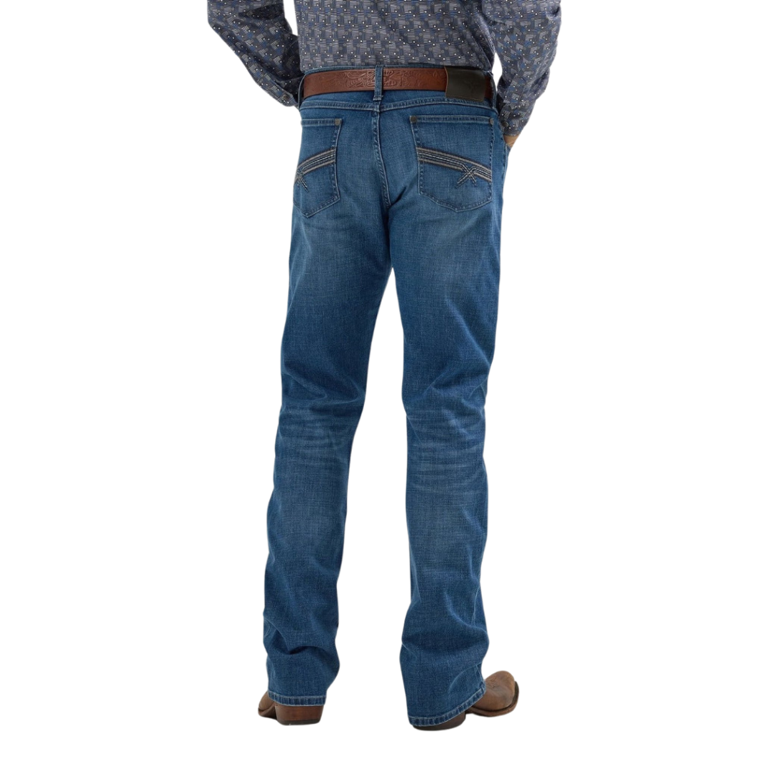 Wrangler Men's 20X Vintage Bootcut Blue Jeans