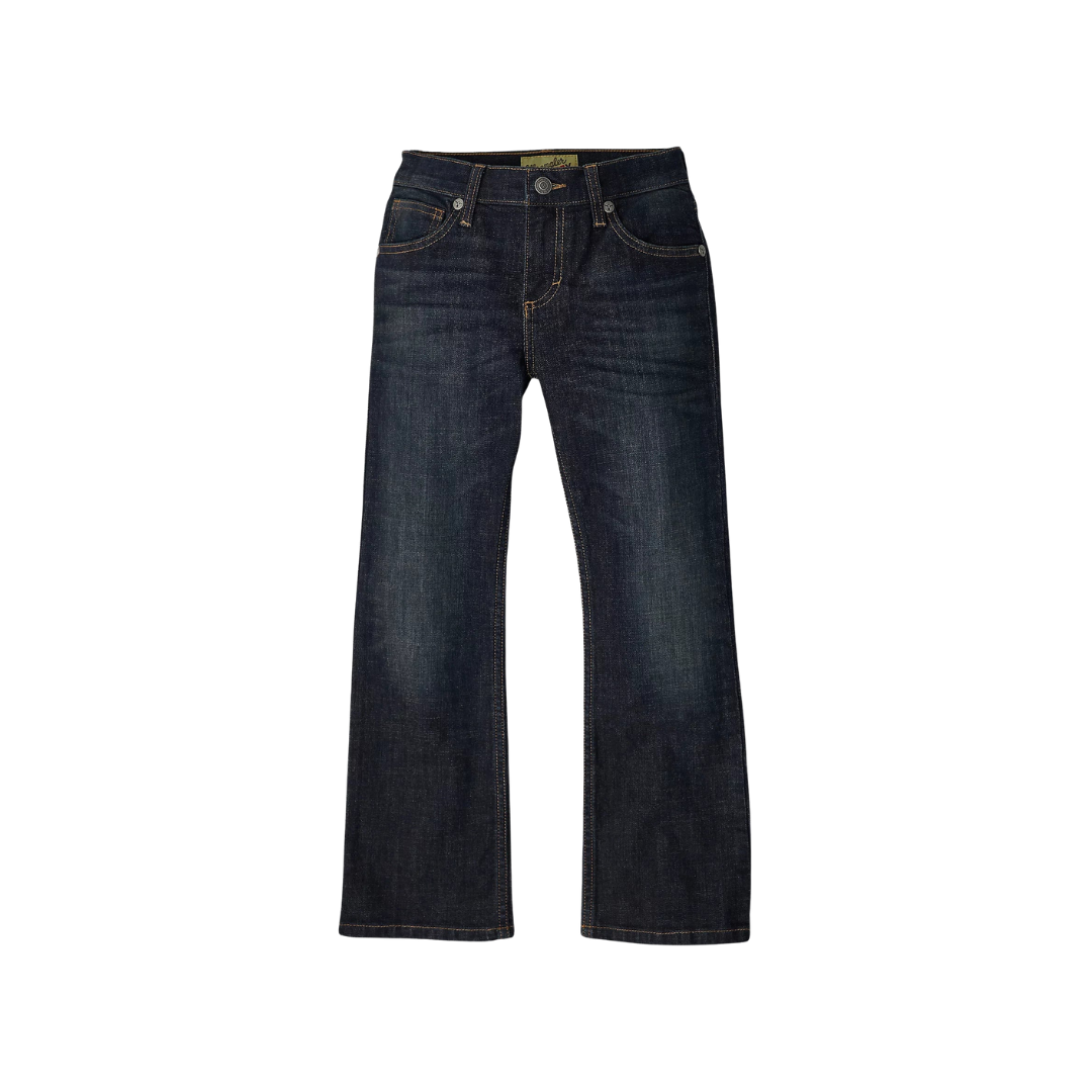 Wrangler Youth Boy's 20X No. 42 Vintage Bootcut Blue Jeans