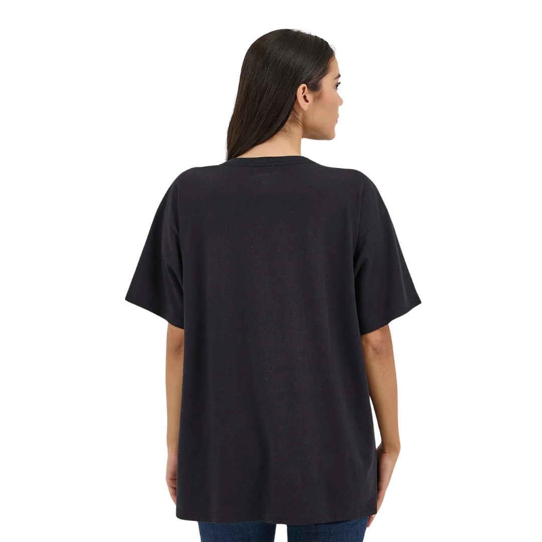Wrangler Women's Western Black Sunset Tee Shirt