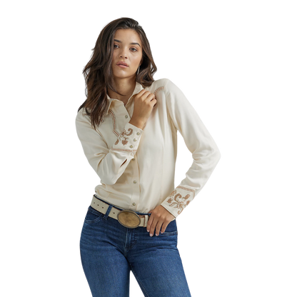 Wrangler Women´s Retro Western Pearl Shirt