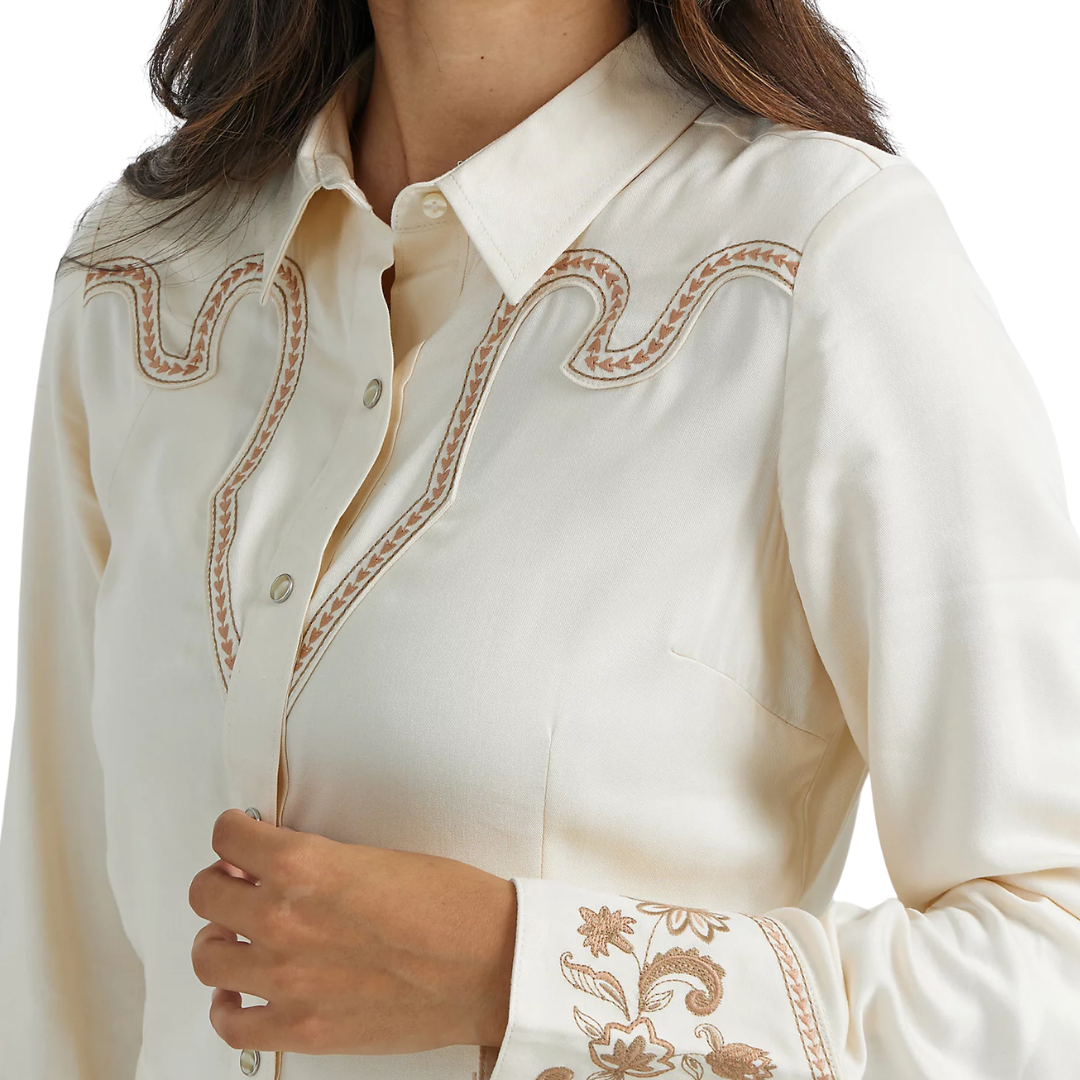 Wrangler Women´s Retro Western Pearl Shirt