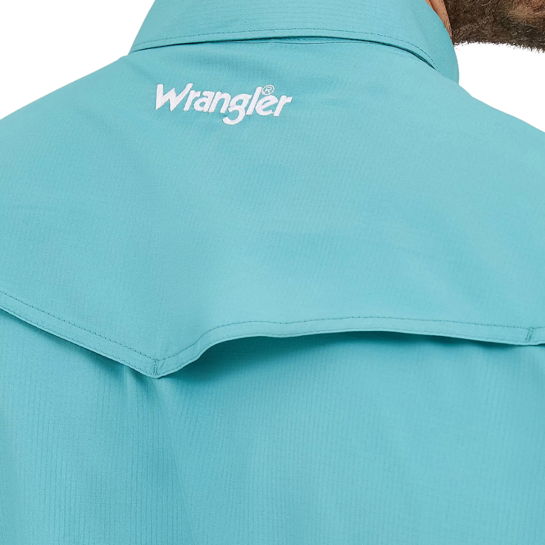 Wrangler Men's Performance Snap Short Sleeve Shirt