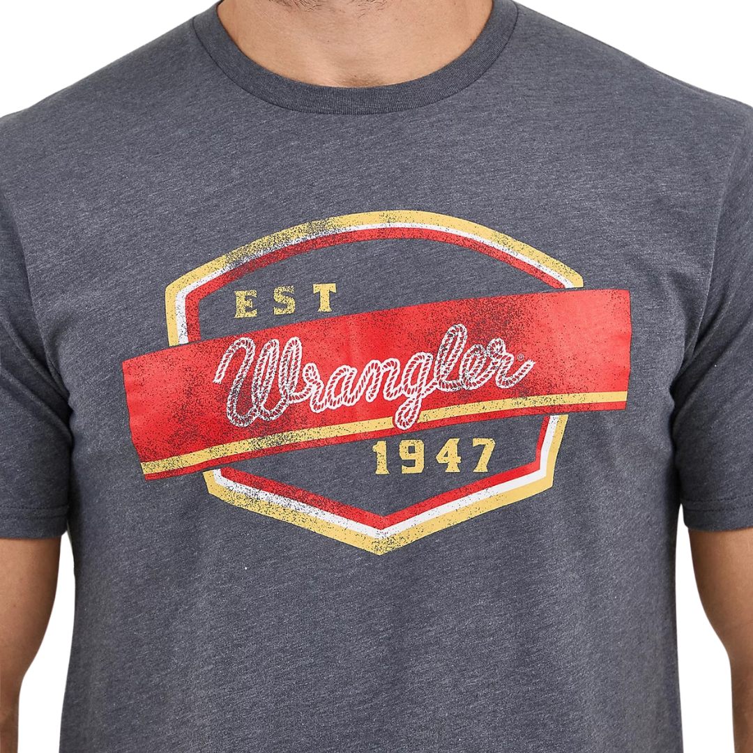 Wrangler Men's Rope Emblem Graphic T-shirt