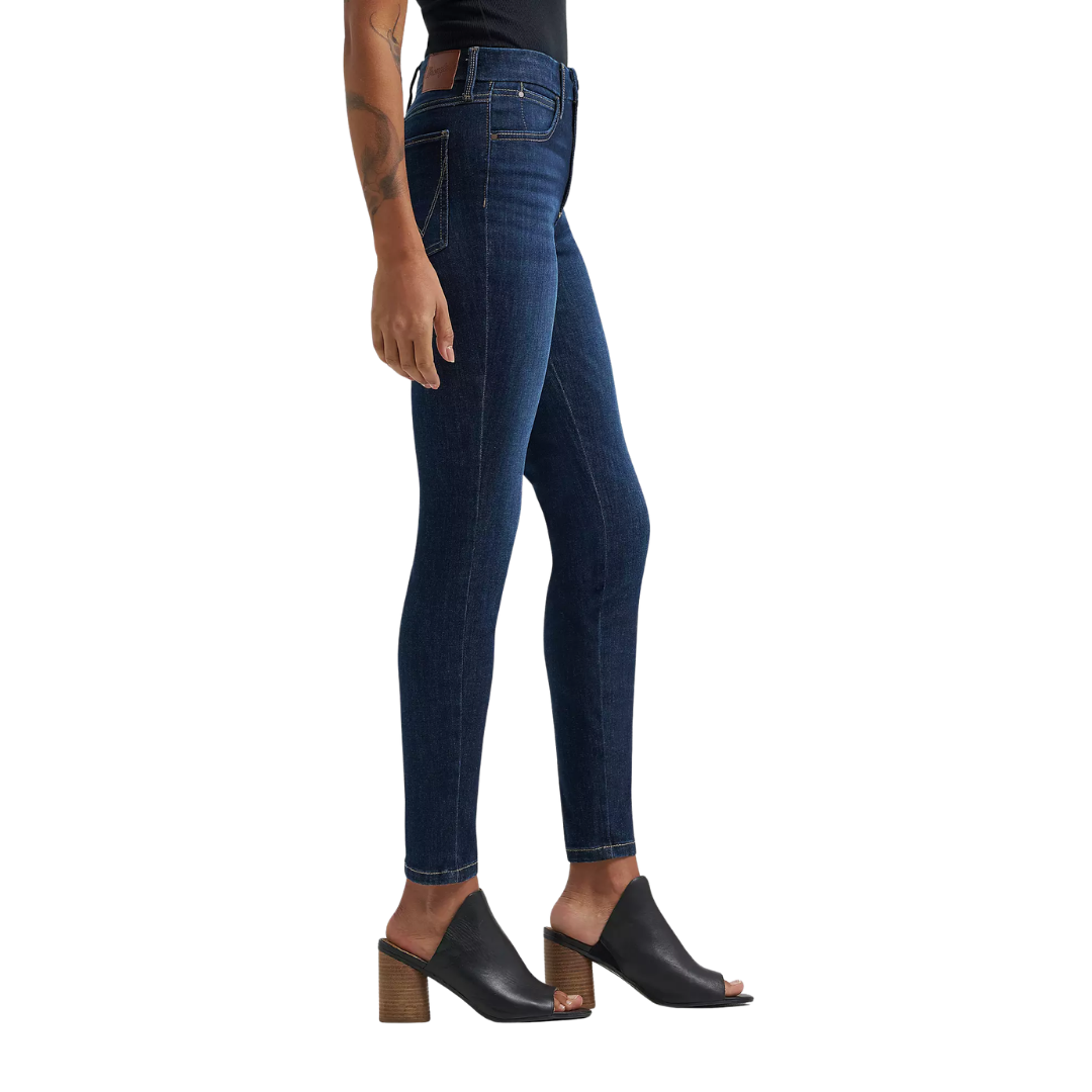 Wrangler Women's Bespoke High Rise Skinny Blue Jean