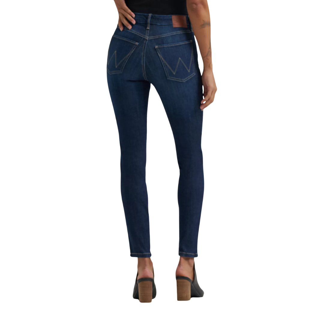 Wrangler Women's Bespoke High Rise Skinny Blue Jean