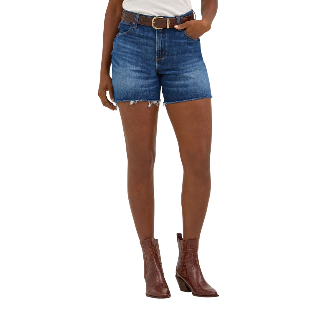 Wrangler Women's Cowboy Samantha Blue Shorts