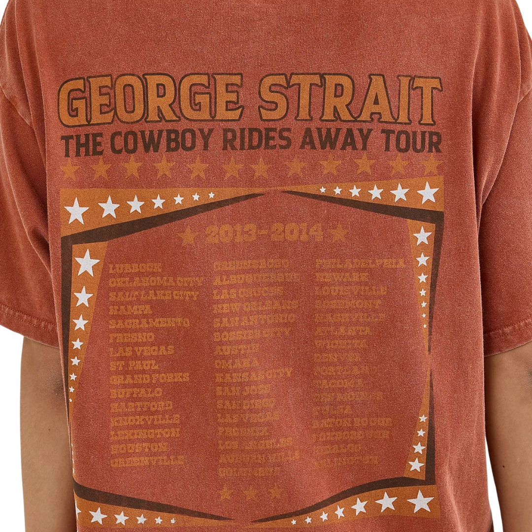 Wrangler Women's George Band Spice Mineral Orange Shirt