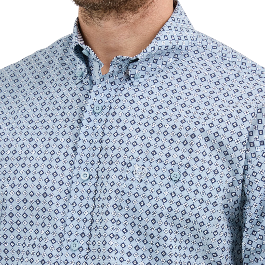 Wrangler Men's George Warm Blue Shirt