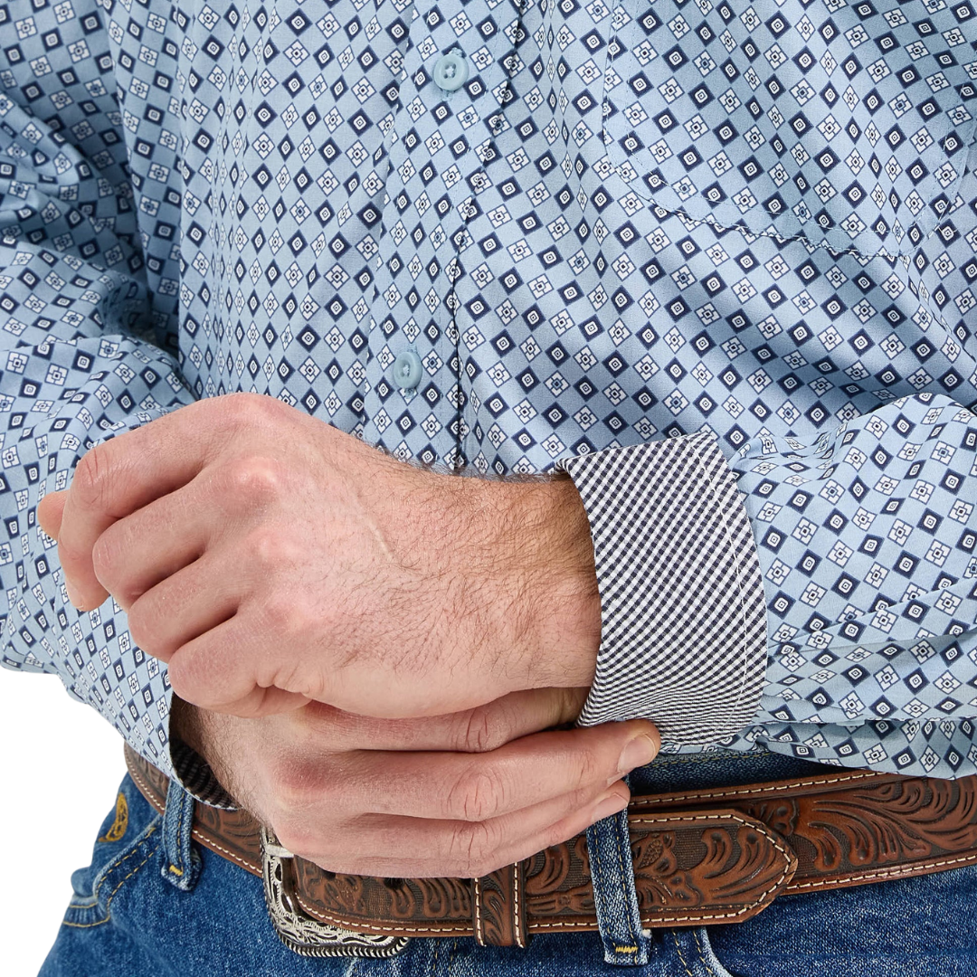 Wrangler Men's George Warm Blue Shirt