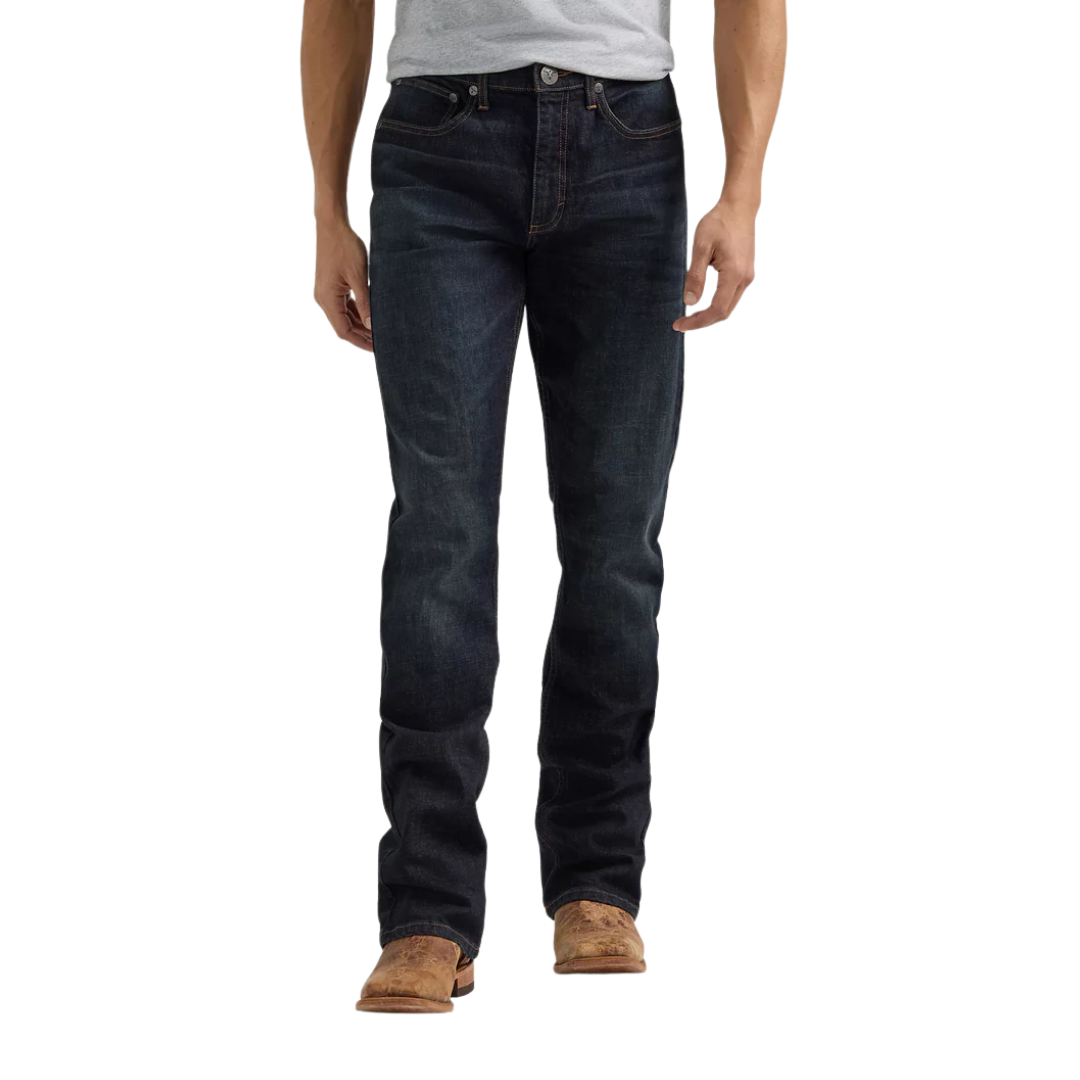 Wrangler Men's 20X No. 42 Ogburn Vintage Bootcut Blue Jean