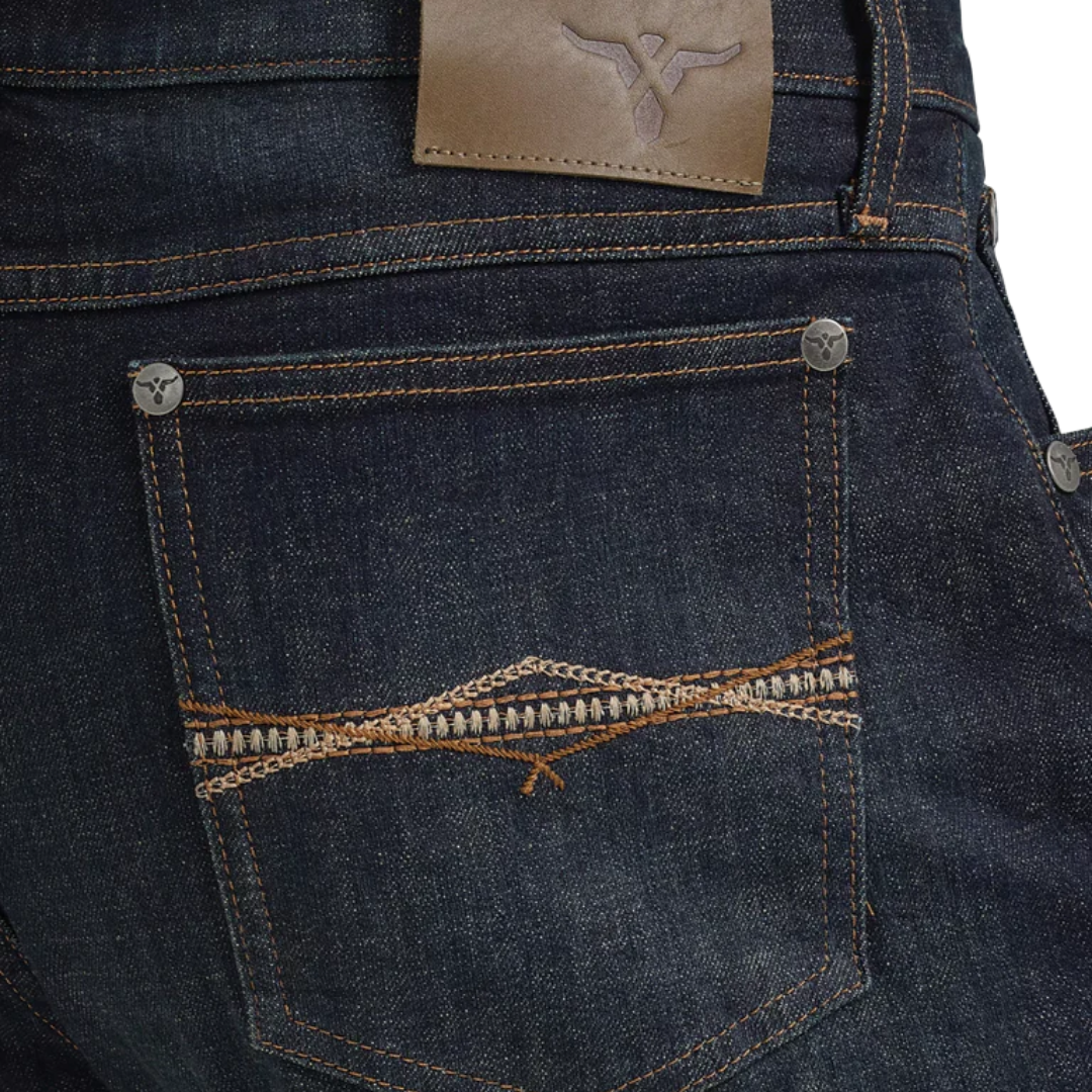 Wrangler Men's 20X No. 42 Ogburn Vintage Bootcut Blue Jean