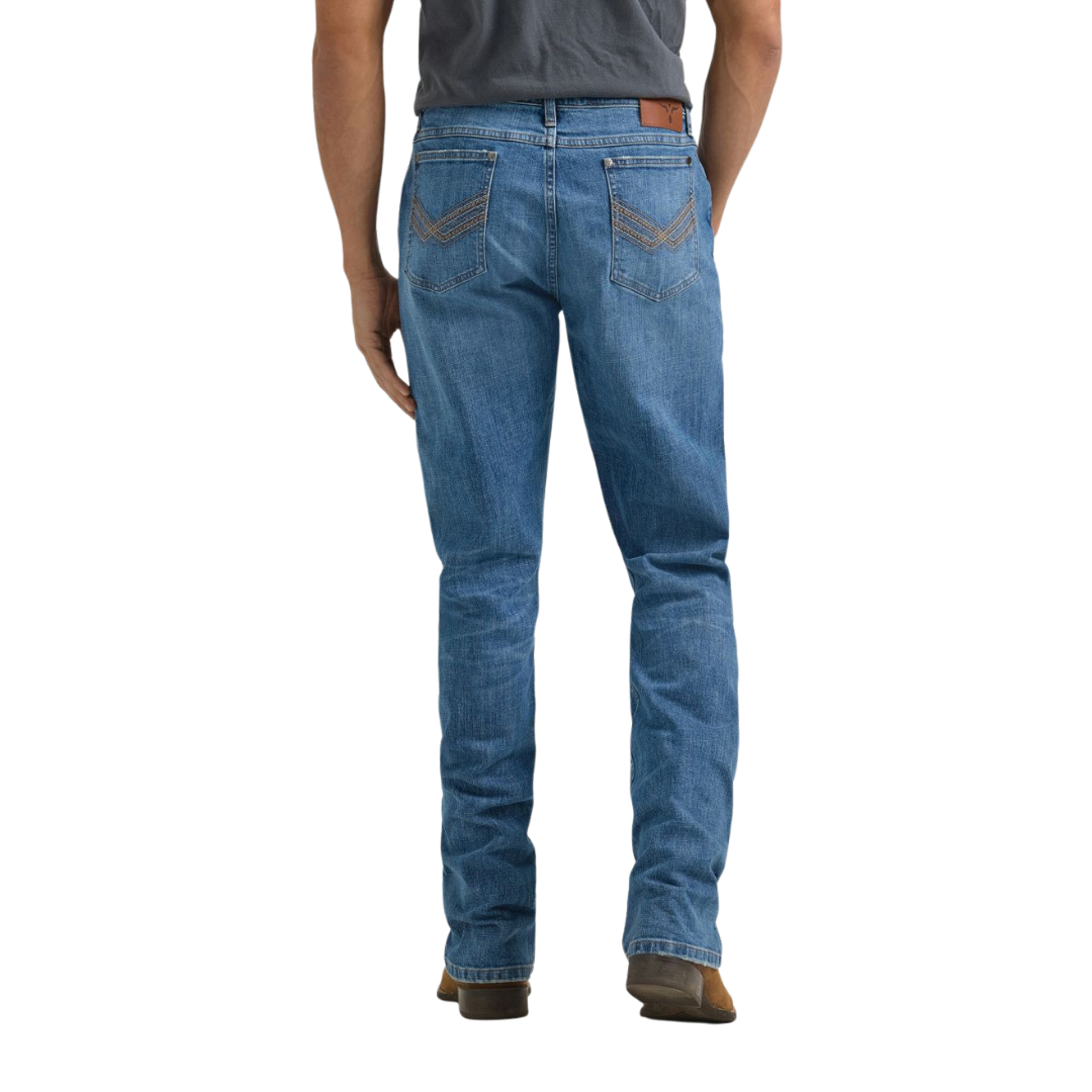 Wrangler Men's 20X No. 42 Scottsdale Vintage Bootcut Blue Jean
