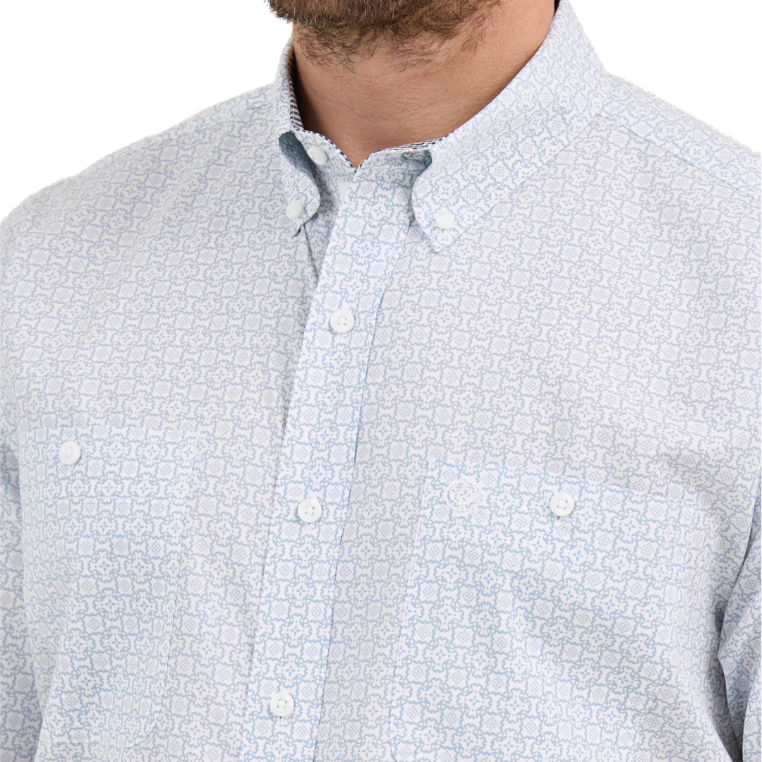 Wrangler Men's George Dusty Blue Shirt