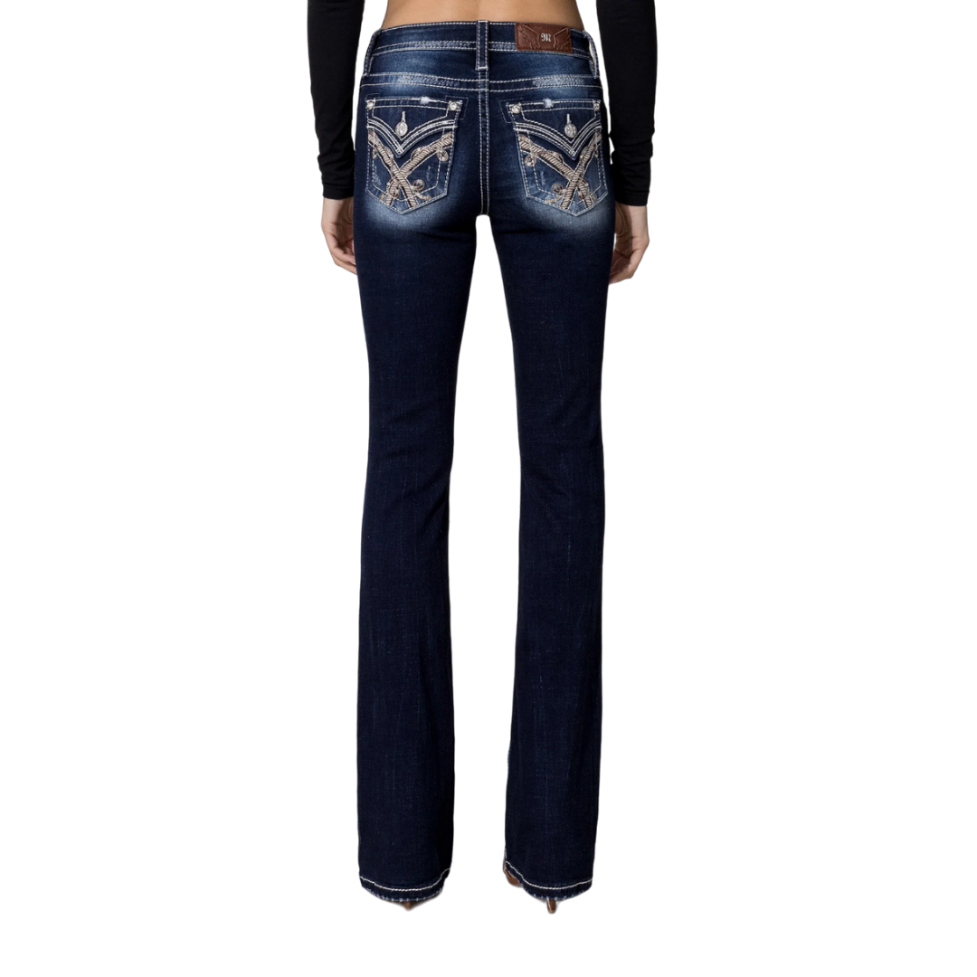 Miss Me Women's Bootcut Blue Jeans