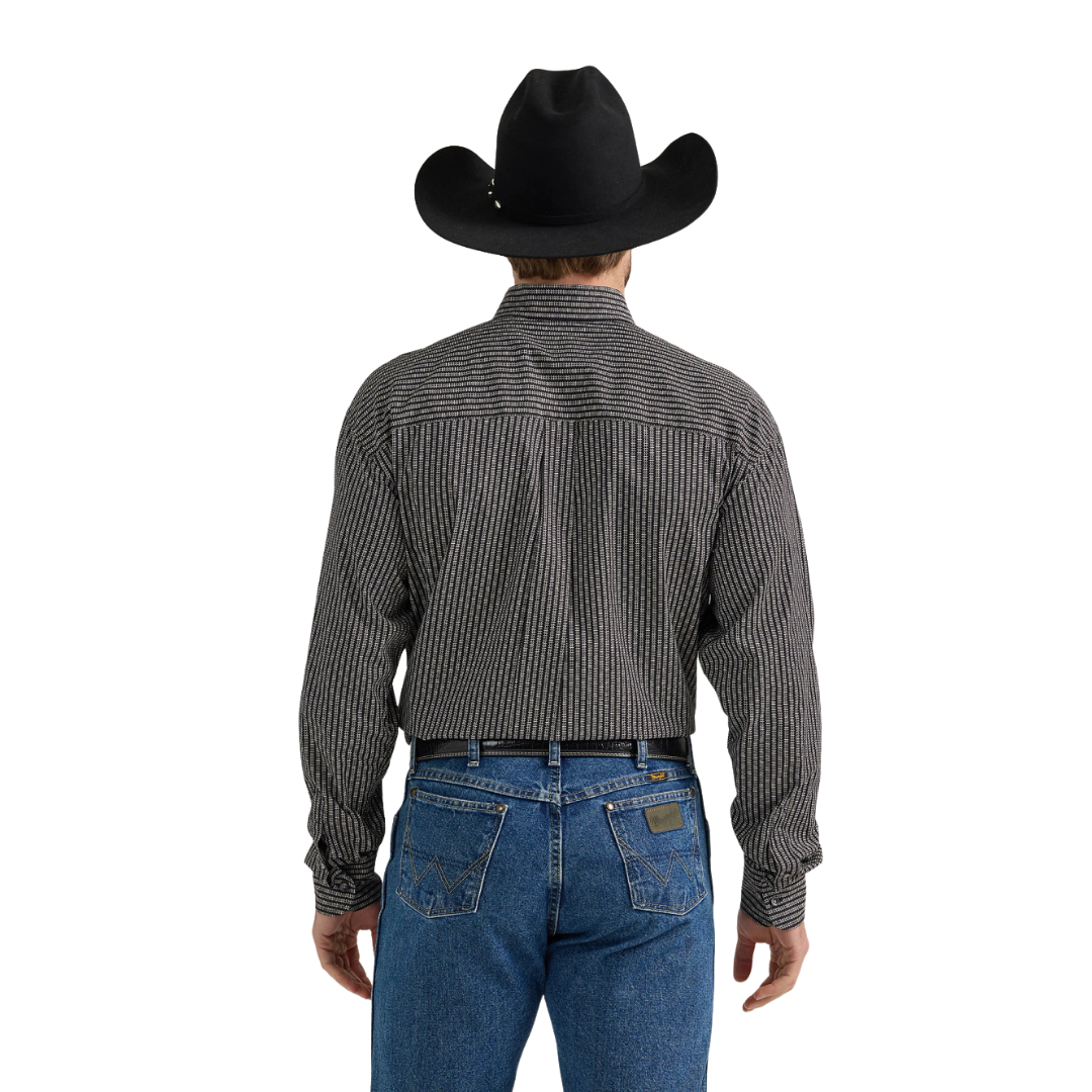 Wrangler Men's George Strait Black Shirt