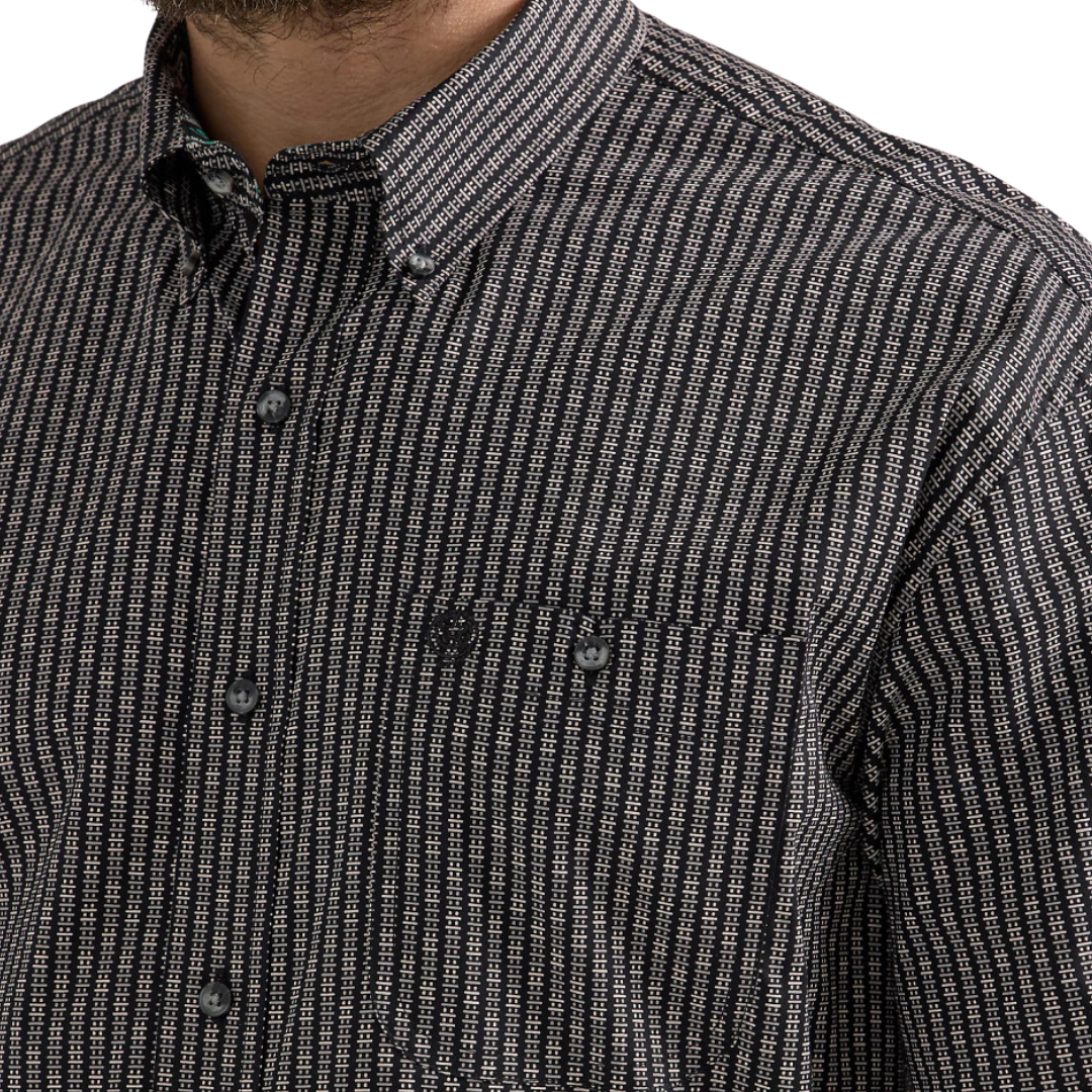Wrangler Men's George Strait Black Shirt