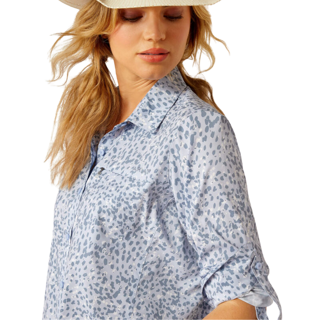 Ariat Women's VentTEK Stretch Blake Leopard Print Shirt