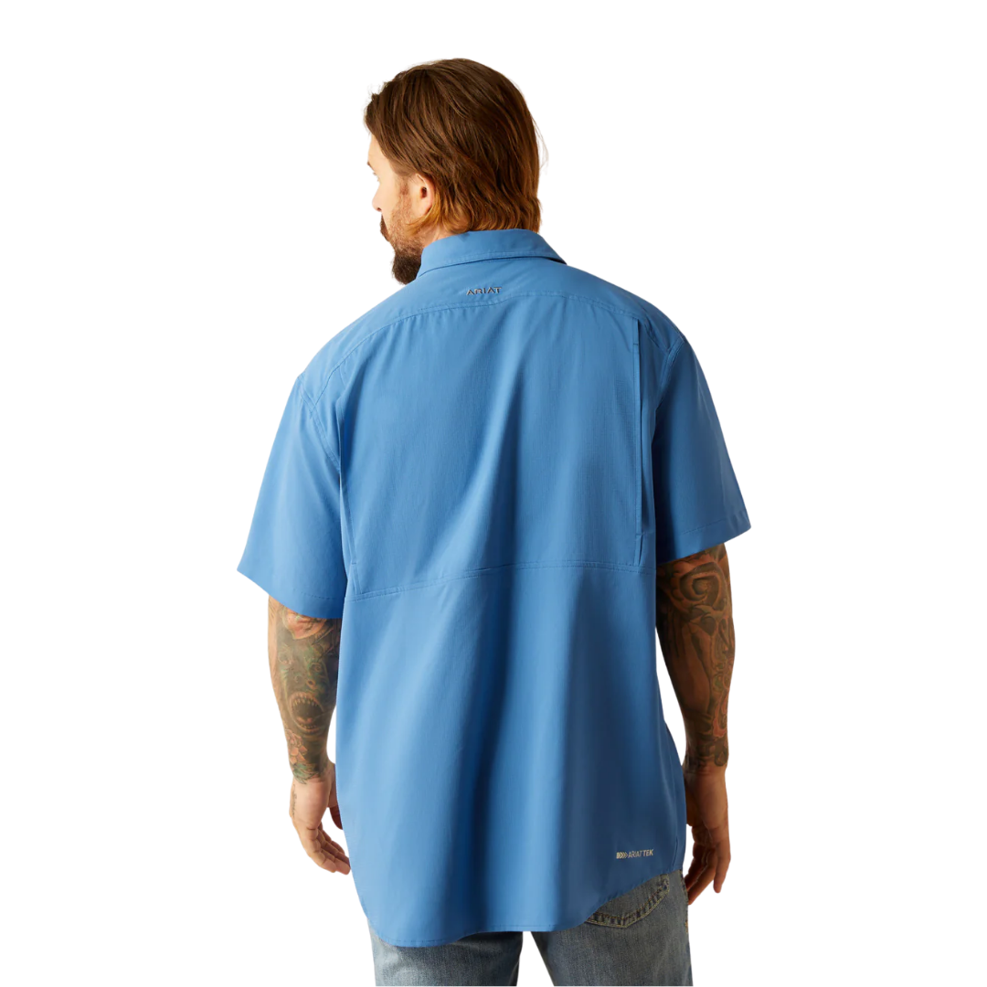 Ariat Men's VentTEK Classic Fit Sapphire Short Sleeve Shirt