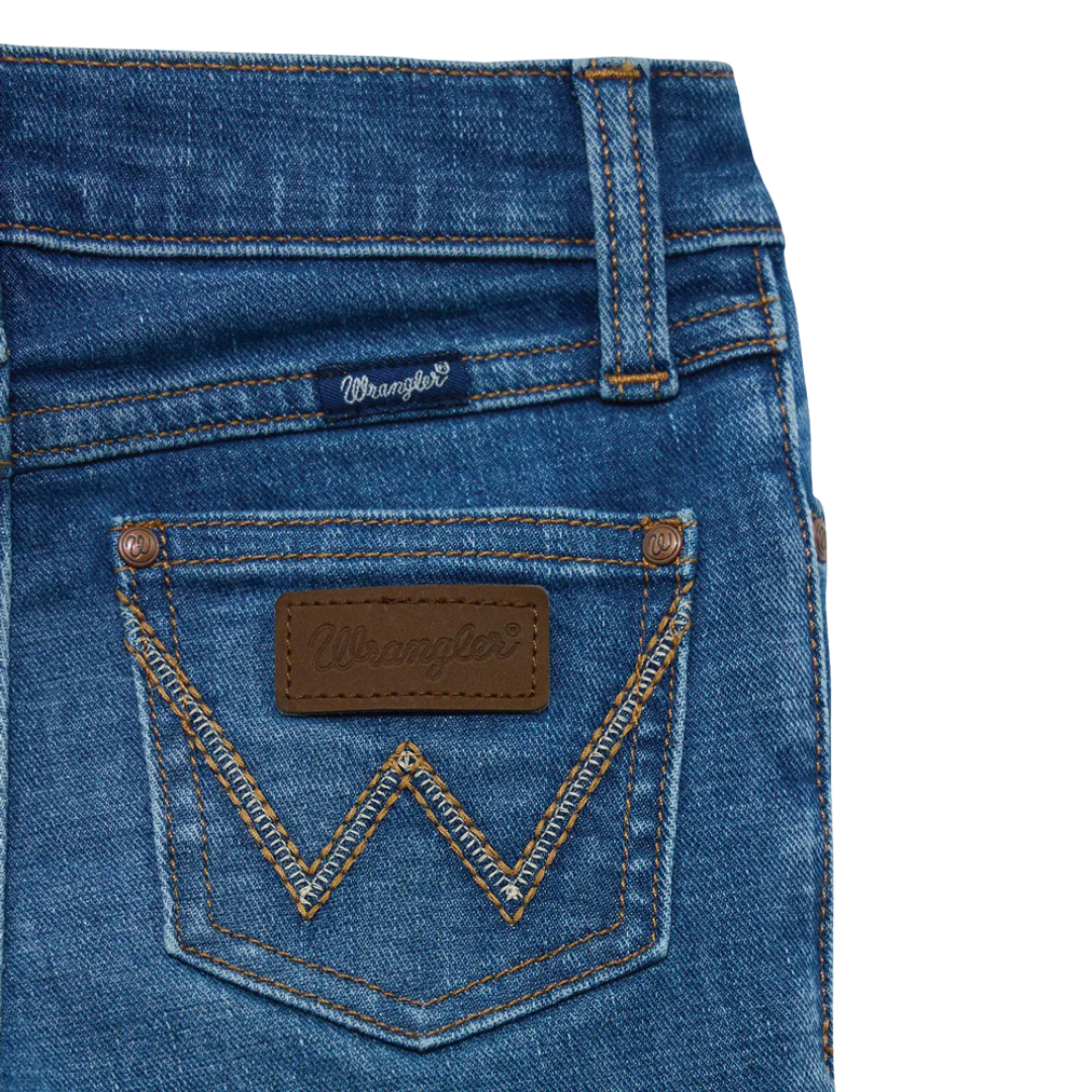 Wrangler Youth Girl's Bootcut Blue Jean