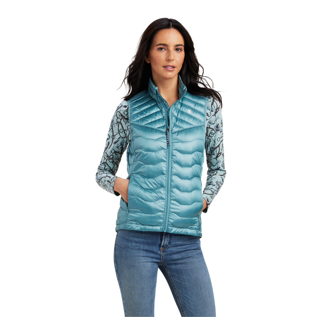 Ariat Women's Ideal Down Blue Vest
