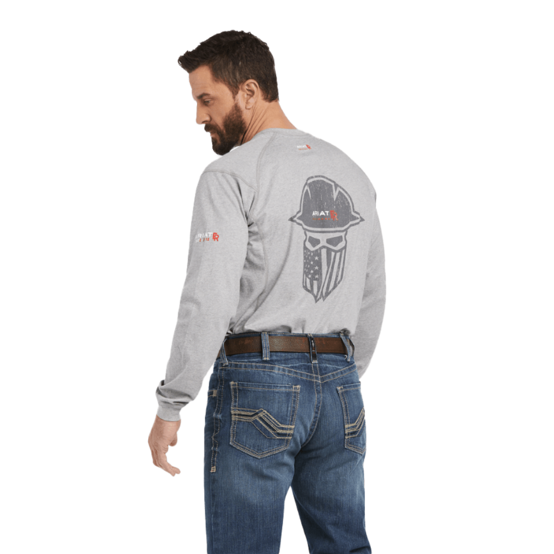 Ariat Fire Full Cover Graphic Long-sleeve T-shirt