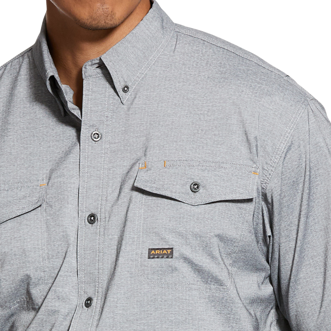 Ariat Rebar Made Tough Venttek Durastretch Work Shirt