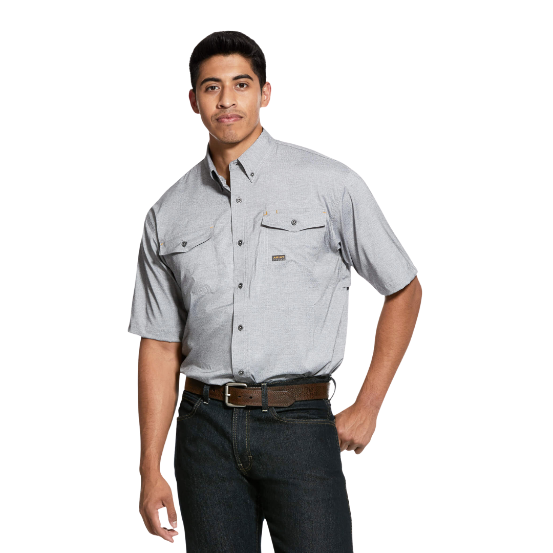 Ariat Rebar Made Tough Venttek Durastretch Work Shirt