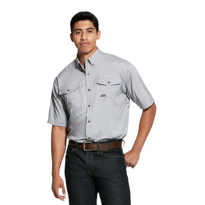 Ariat Rebar Made Tough Venttek Durastretch Work Shirt