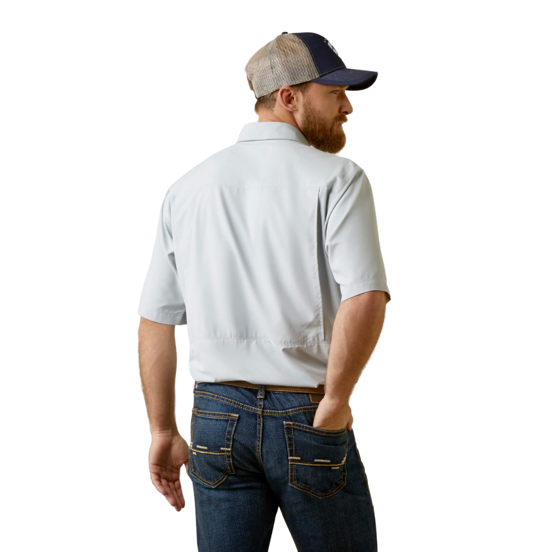 Ariat Men's Pearl Outbound Classic Fit Blue Shirt