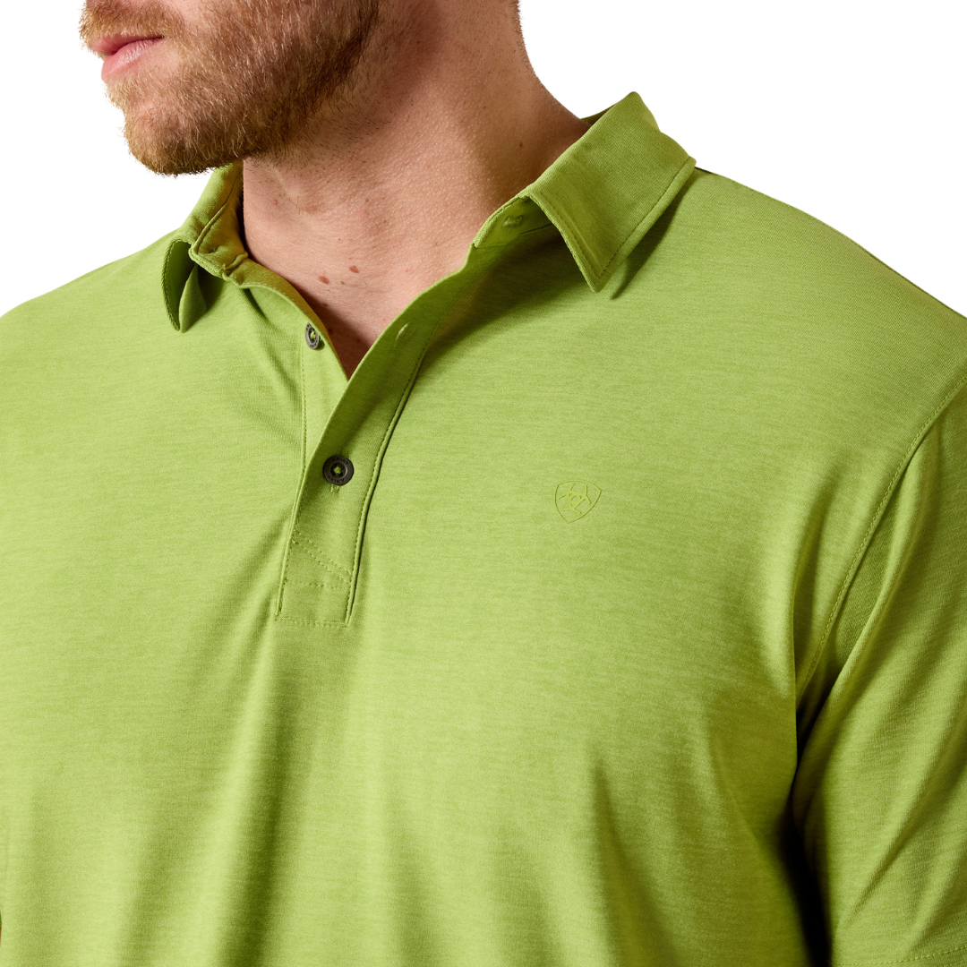 Ariat Men's Charger 2.0 Fitted Green Shirt