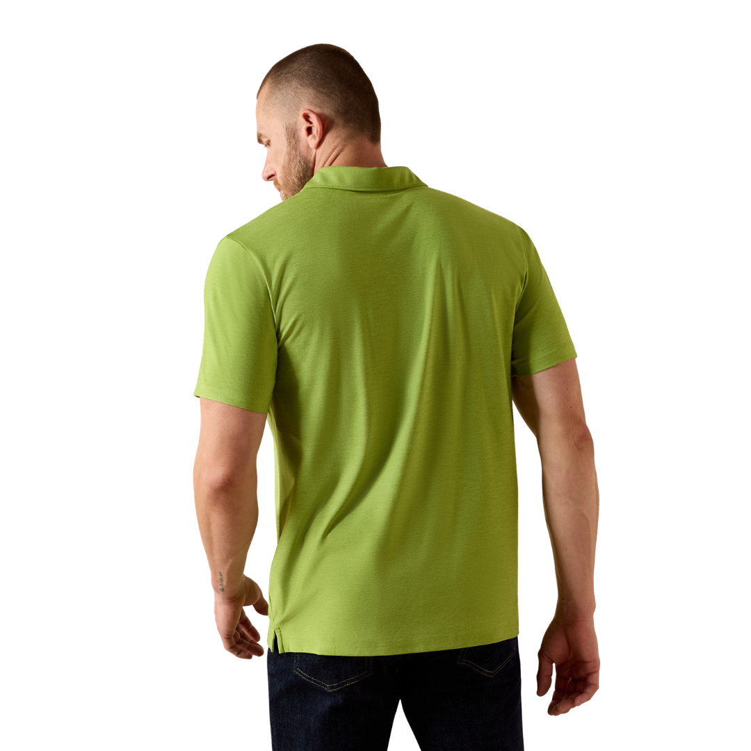 Ariat Men's Charger 2.0 Fitted Green Shirt