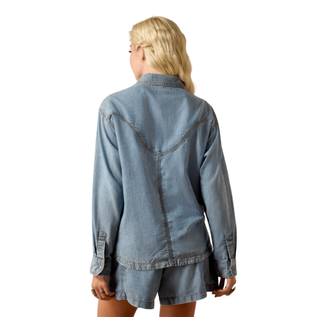 Ariat Women's Denim Bonfire Shirt Jacket