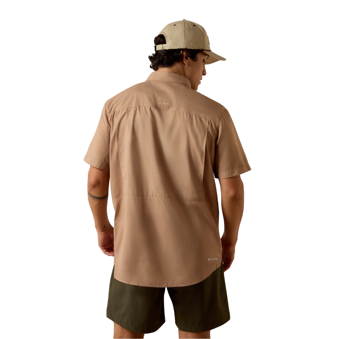 Ariat Men's Printed VentTEK Outbound Brown Shirt