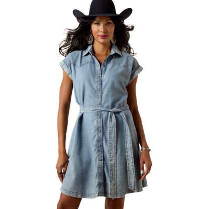 Ariat Women's Blue Denim Hampton Dress