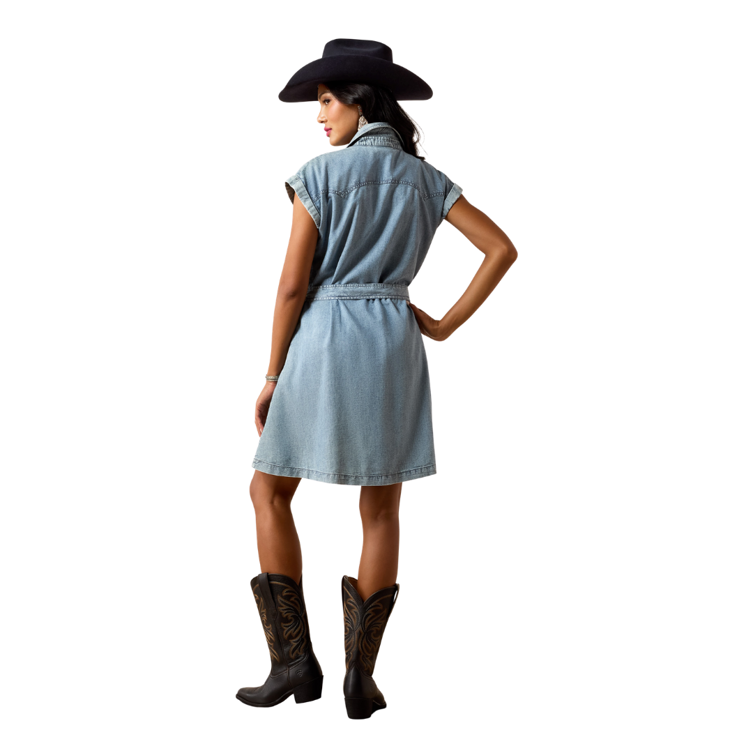 Ariat Women's Blue Denim Hampton Dress