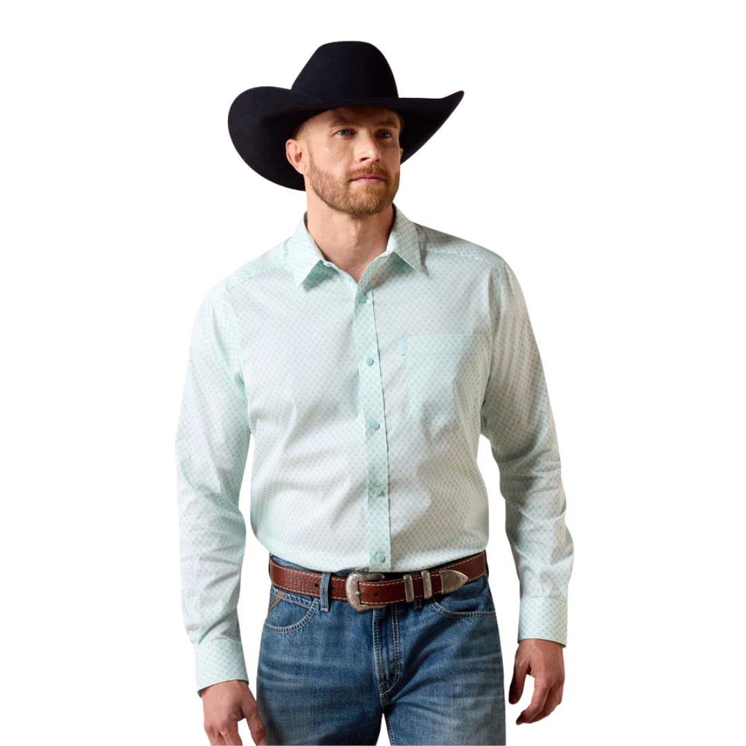 Ariat Men's Everything Classic Fit Blue Glow Shirt