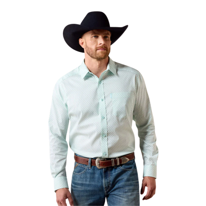 Ariat Men's Everything Classic Fit Blue Glow Shirt