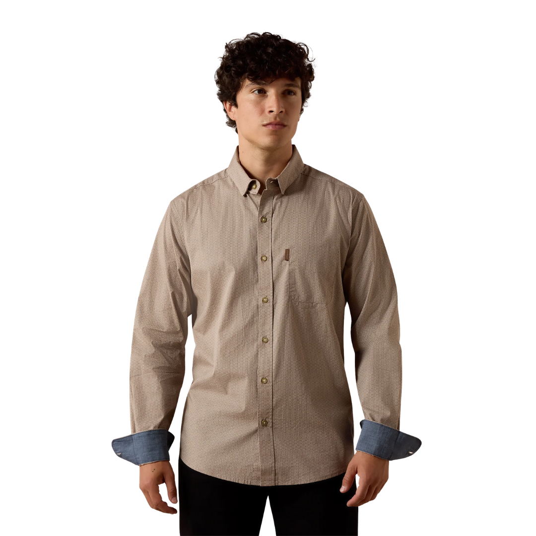 Ariat Men's Monty Brown Shirt