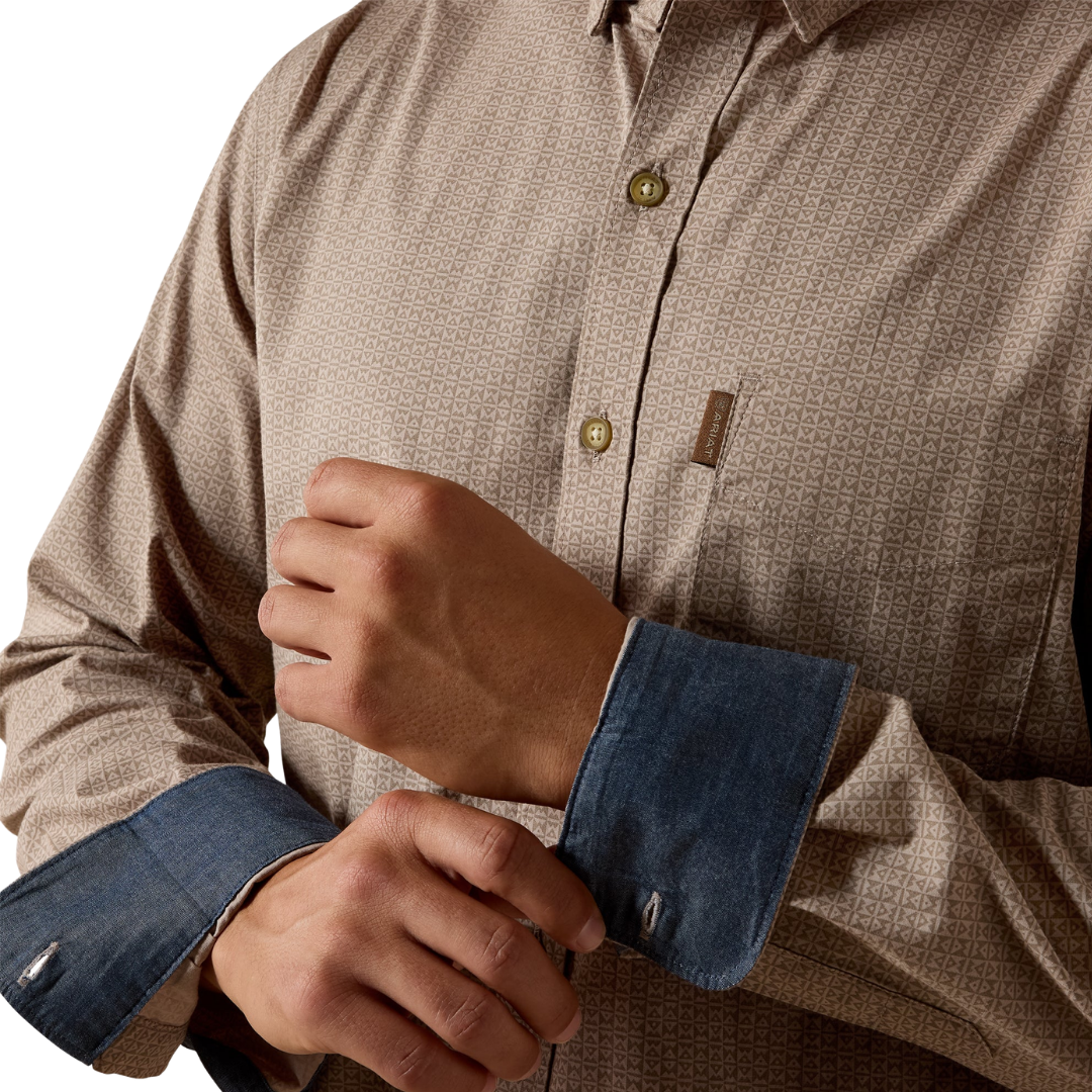 Ariat Men's Monty Brown Shirt