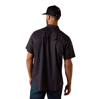 Ariat Men's Western VentTEK Snap Black Shirt