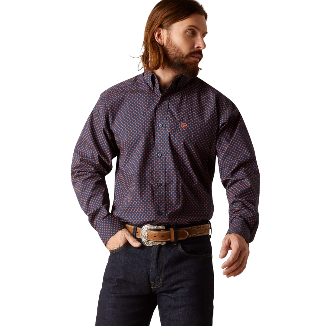 Ariat Men's Palmer Classic Blue Shirt