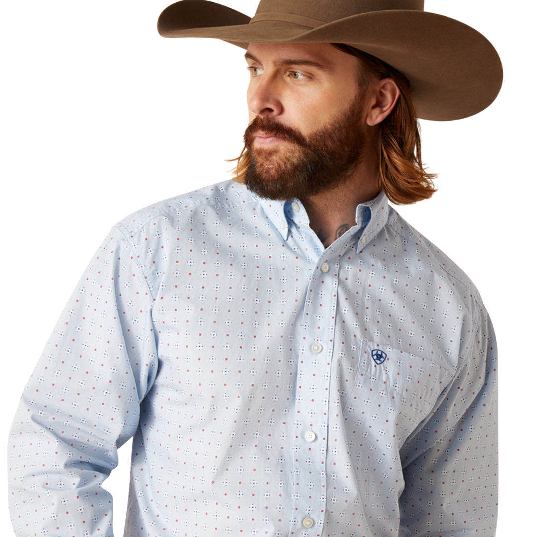 Ariat Men's Penley Classic Blue Shirt