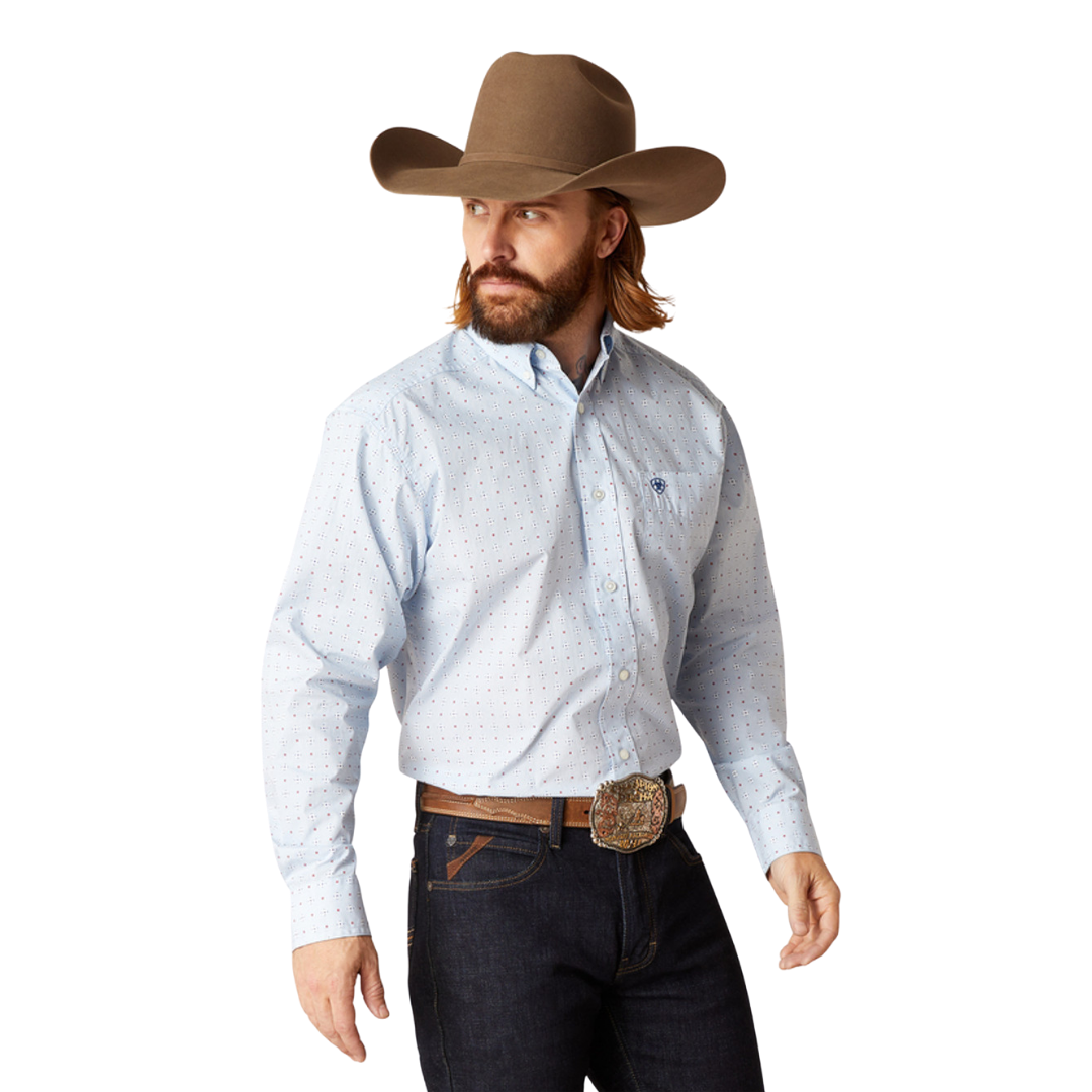 Ariat Men's Penley Classic Blue Shirt