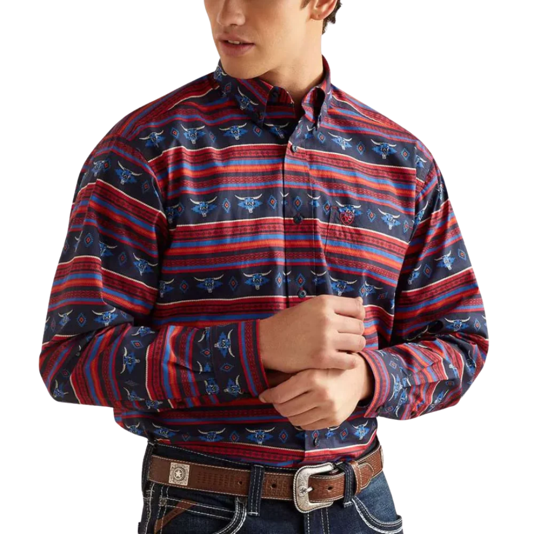 Ariat Mens Pike Southwestern Multicolor Shirt