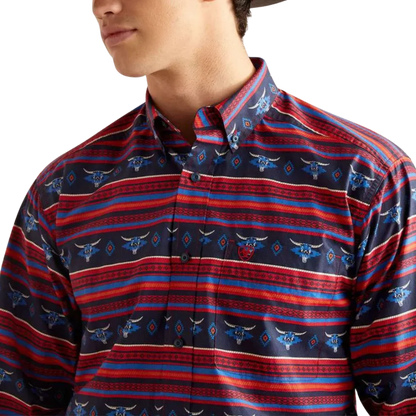 Ariat Mens Pike Southwestern Multicolor Shirt