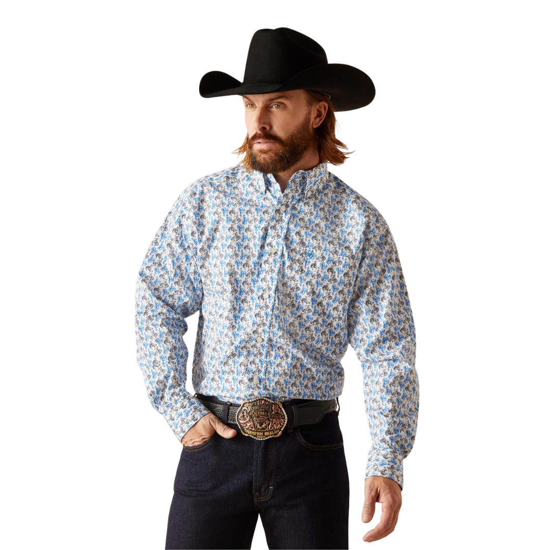 Ariat Men's Peerce Classic White Shirt