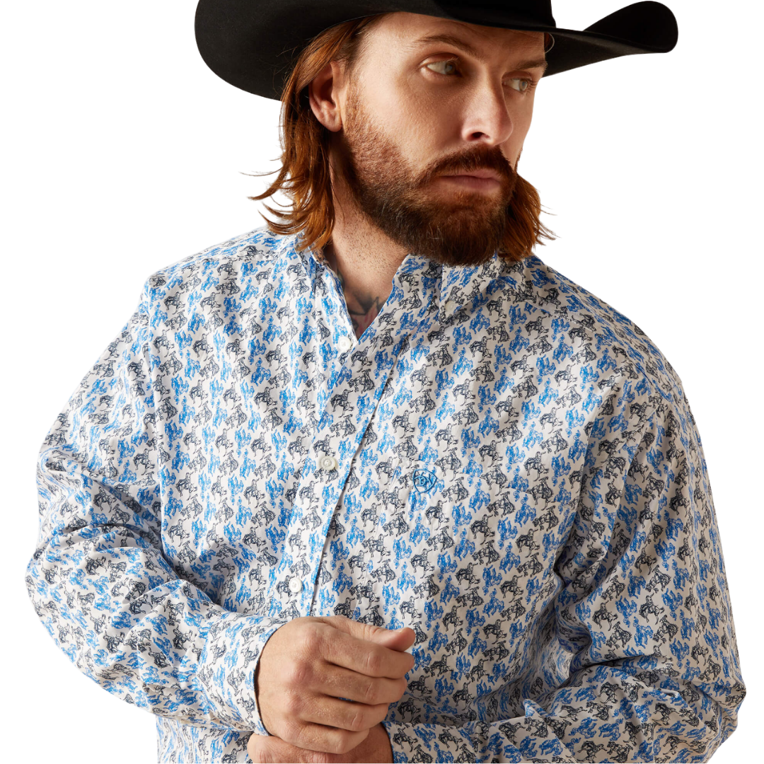 Ariat Men's Peerce Classic White Shirt