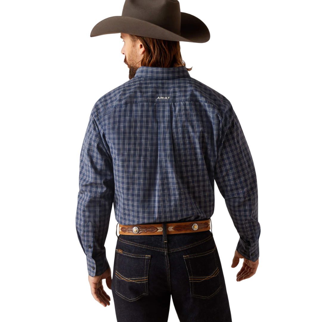 Ariat Men's Pro Series Prestcot Classic Blue Shirt