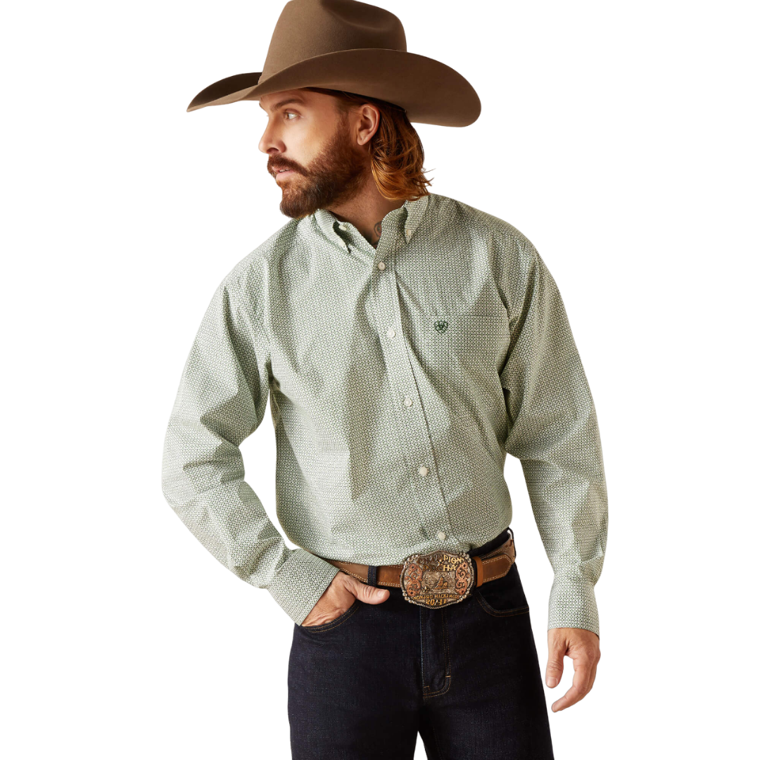 Ariat Men's Edson Classic White Shirt