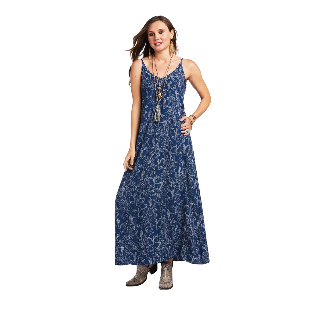 Ariat Women's Laso Blue Dress